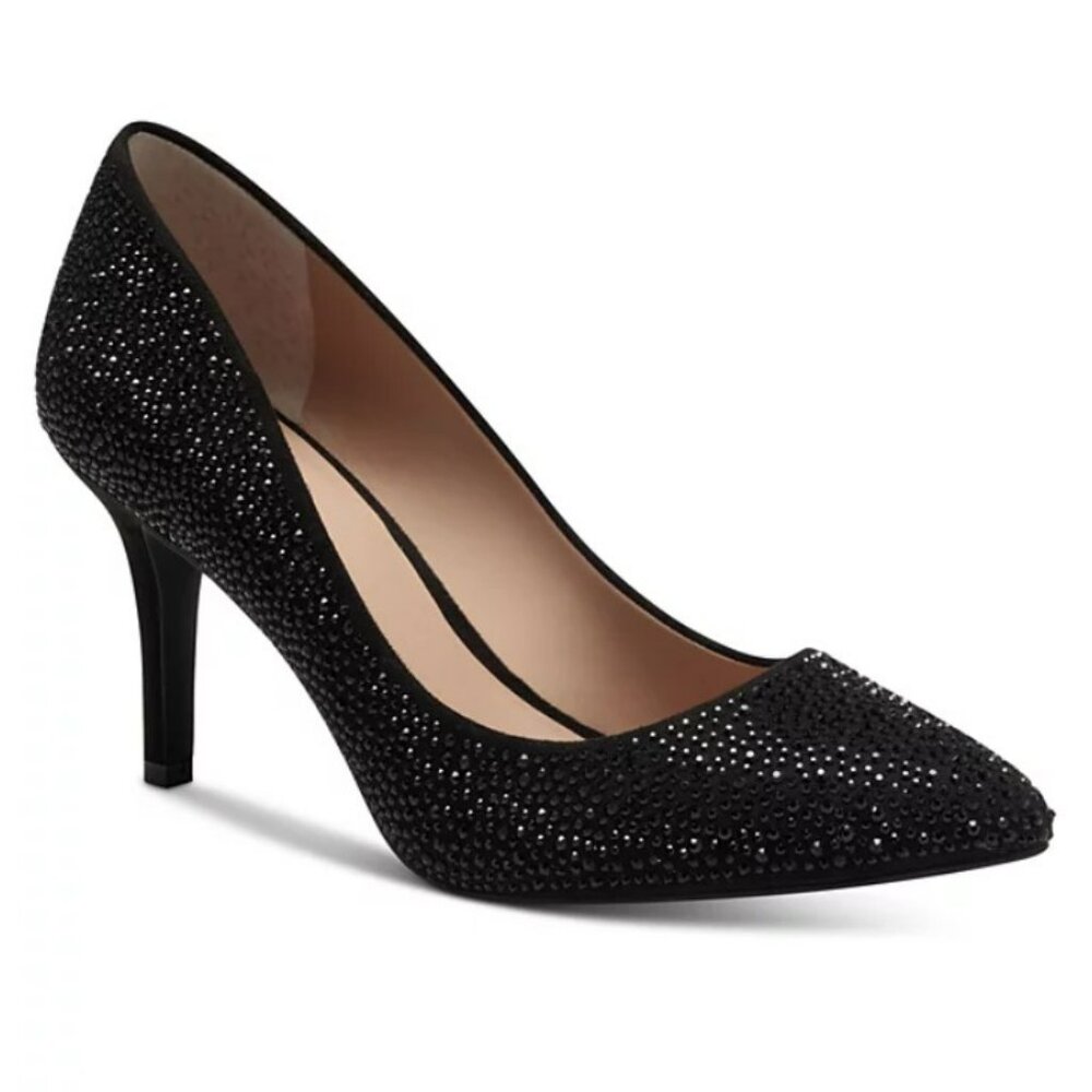 INC International Concepts Women's Black Heels Zitah - 6.5 (NEW WITHOUT BOX)